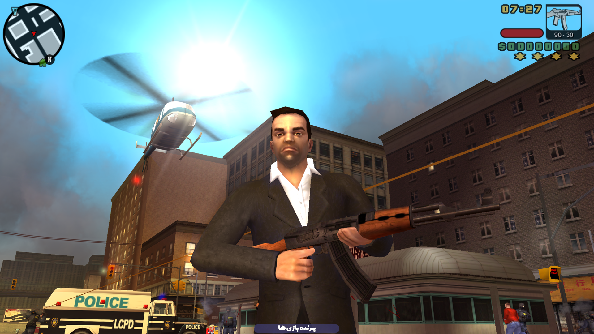 دانلود بازی جی تی ای 6 برای اندروید + مود GTA 6 : Liberty City Stories 2.4