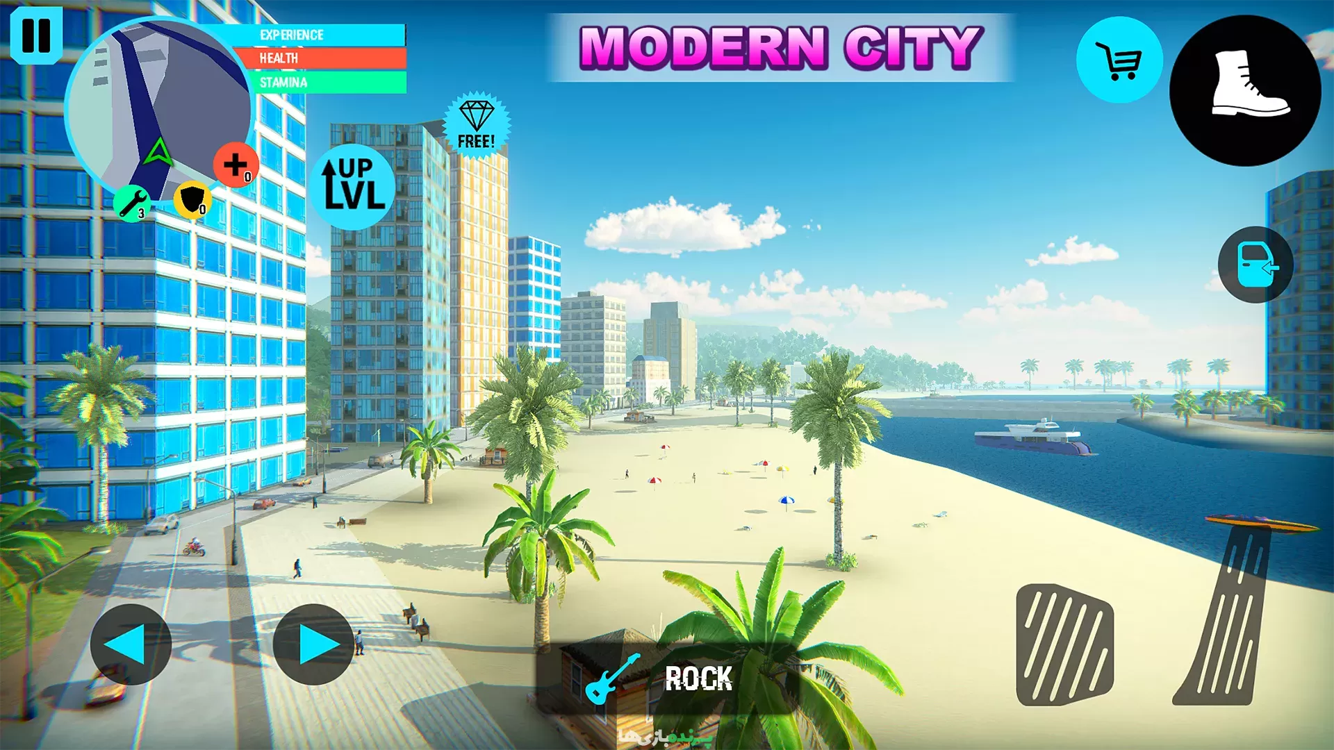 دانلود Rio Crime City – بازی اکشن ”آشوب در شهر” اندروید + مود
