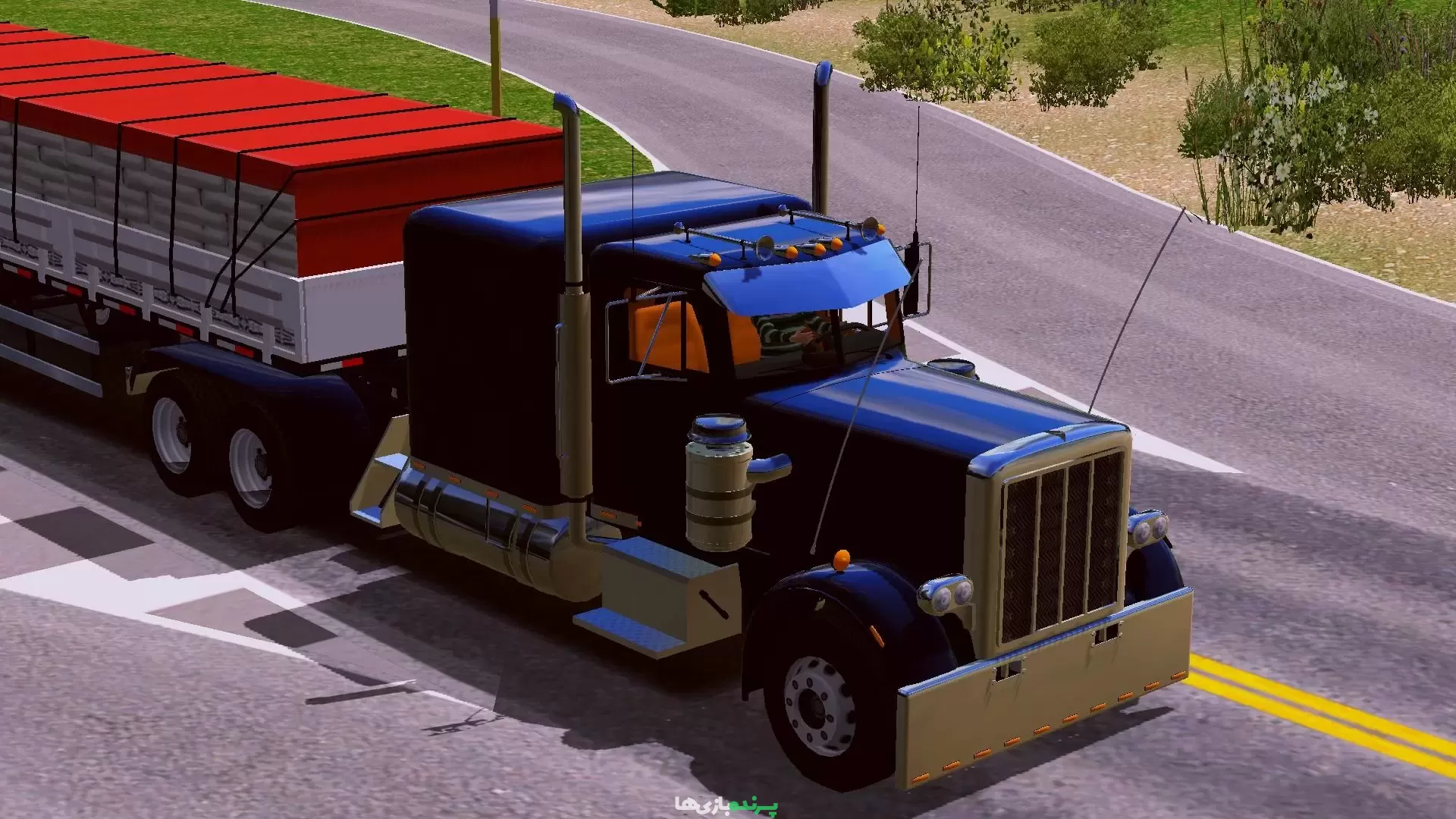 World Truck Driving Simulator 1.389 – بازی شبیه ساز تریلی + مود + دیتا