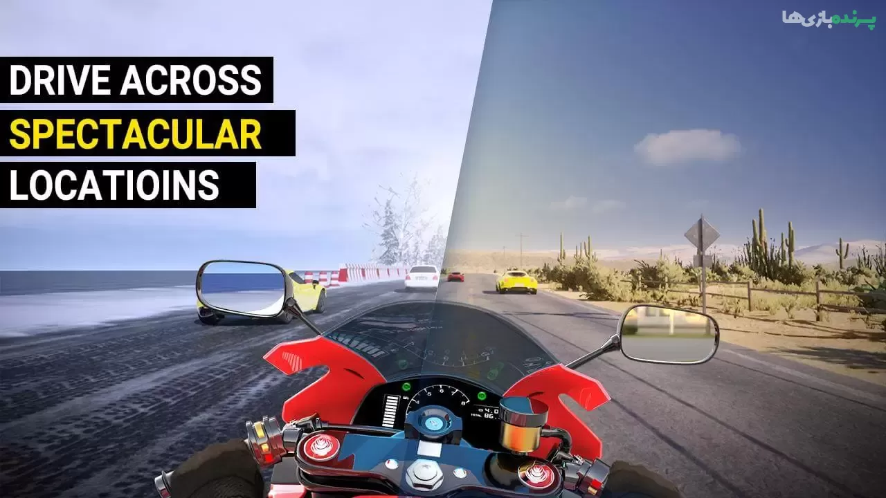 Speed Motor Dash 2.16 – دانلود بازی رسینگ موتورسواری پرسرعت + مود