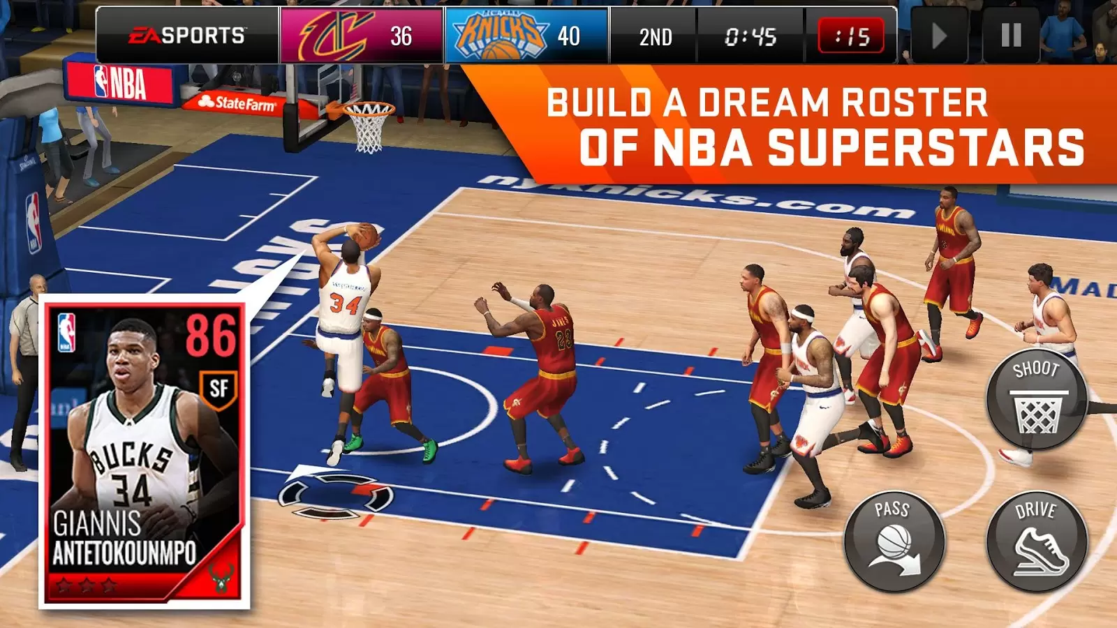 دانلود NBA LIVE 8.1.00 – آپدیت بازی بسکتبال ان بی ای موبایل اندروید + آسیا