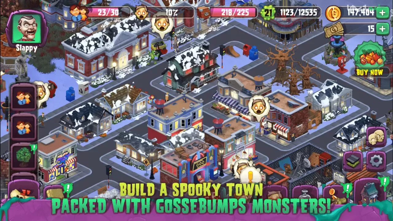 Goosebumps HorrorTown 1.0.6 – شبیه سازی شهر ترسناک هیولا ها + مود