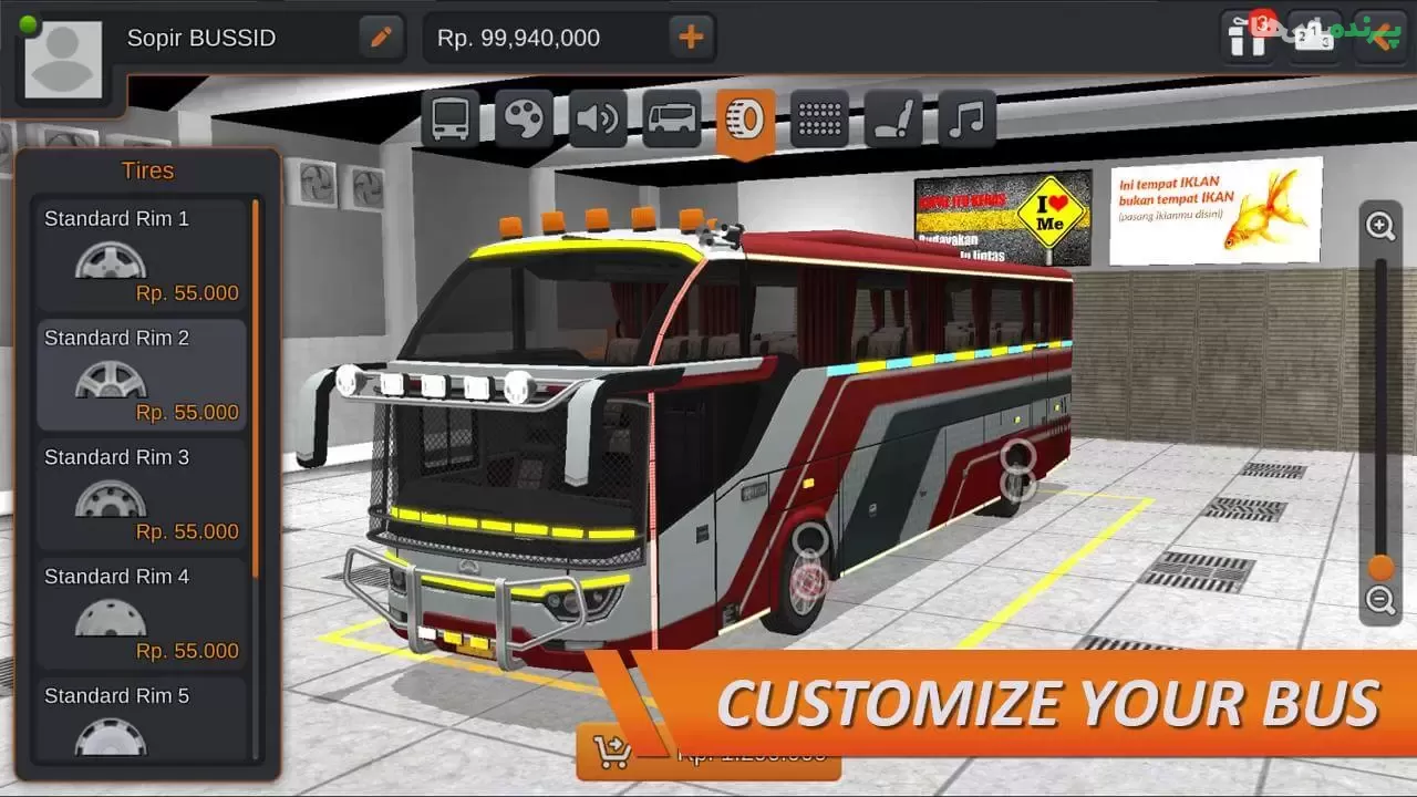 Bus Simulator Indonesia 4.1.1 – بازی‌شبیه‌ساز اتوبوس کشور اندونزی + مود