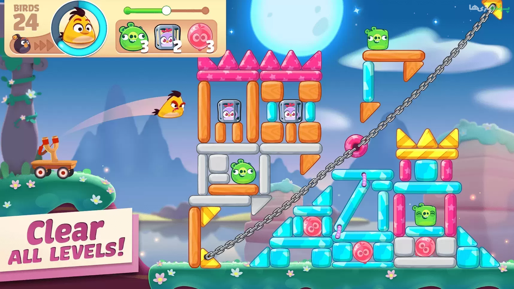 Angry Birds Journey 3.6.2 – بازی پازل “سفر پرندگان‌خشمگین” اندروید + مود