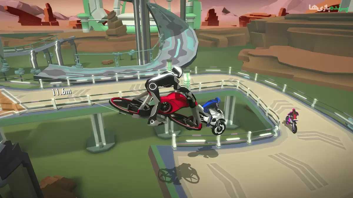 Gravity Rider Zero 1.43.15 – بازی ریسینگ مـُسابقه در گرانـش صـفـر + مود