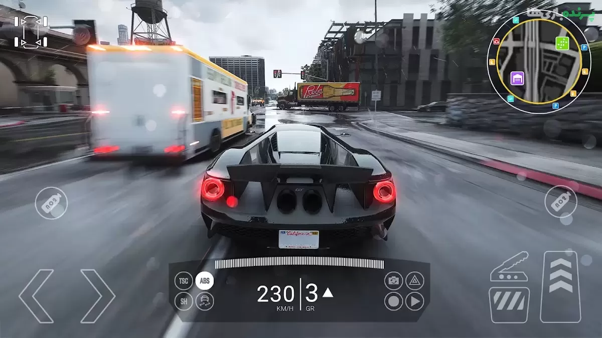 Real Car Driving: Race City 3D – بازی ریل‌کاردرایوینگ مسابقه در شهر + مود 