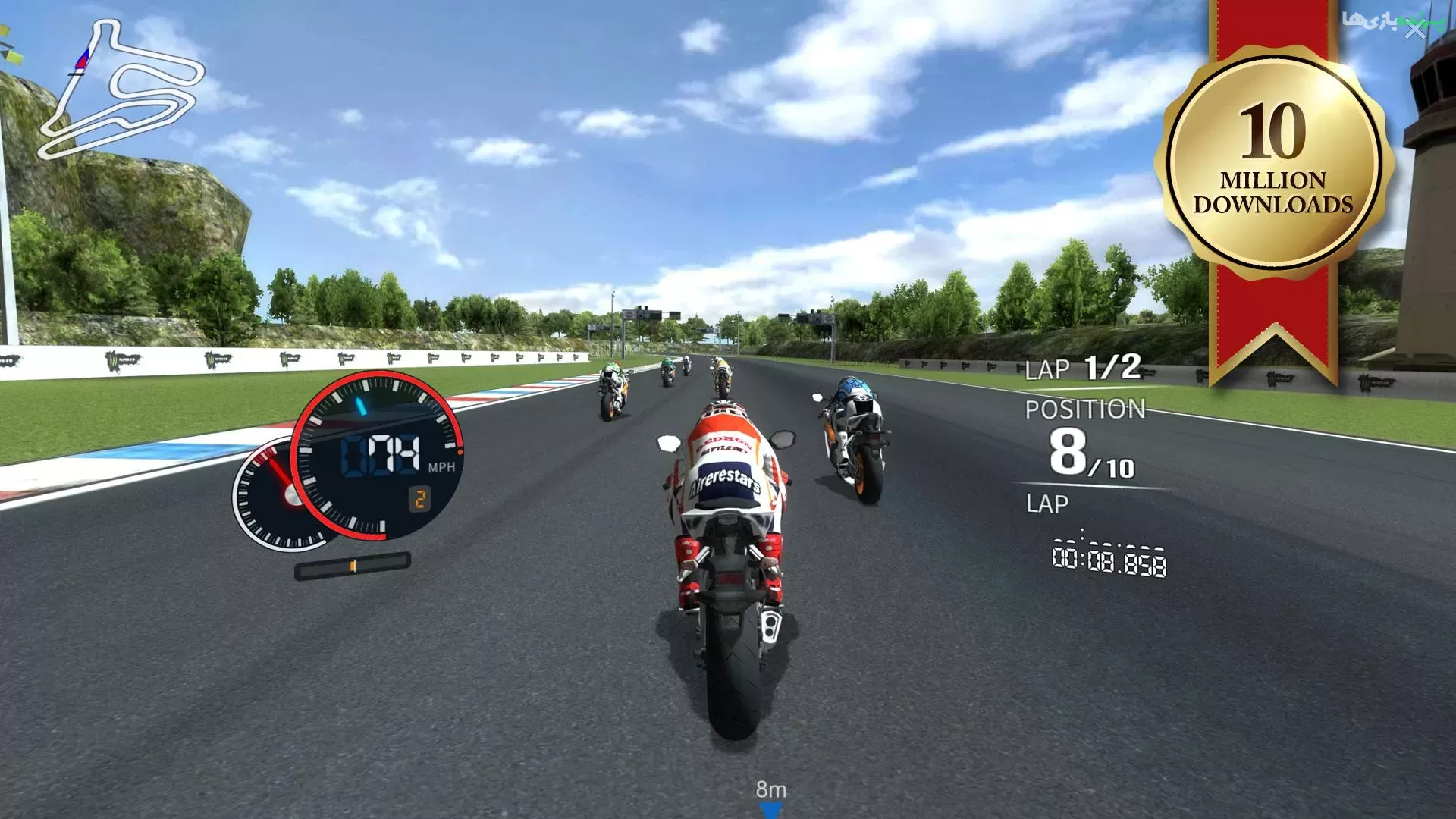 Real Moto 1.2.144 – بازی ریسینگ کـورس واقعی موتور سواری اندروید + مود