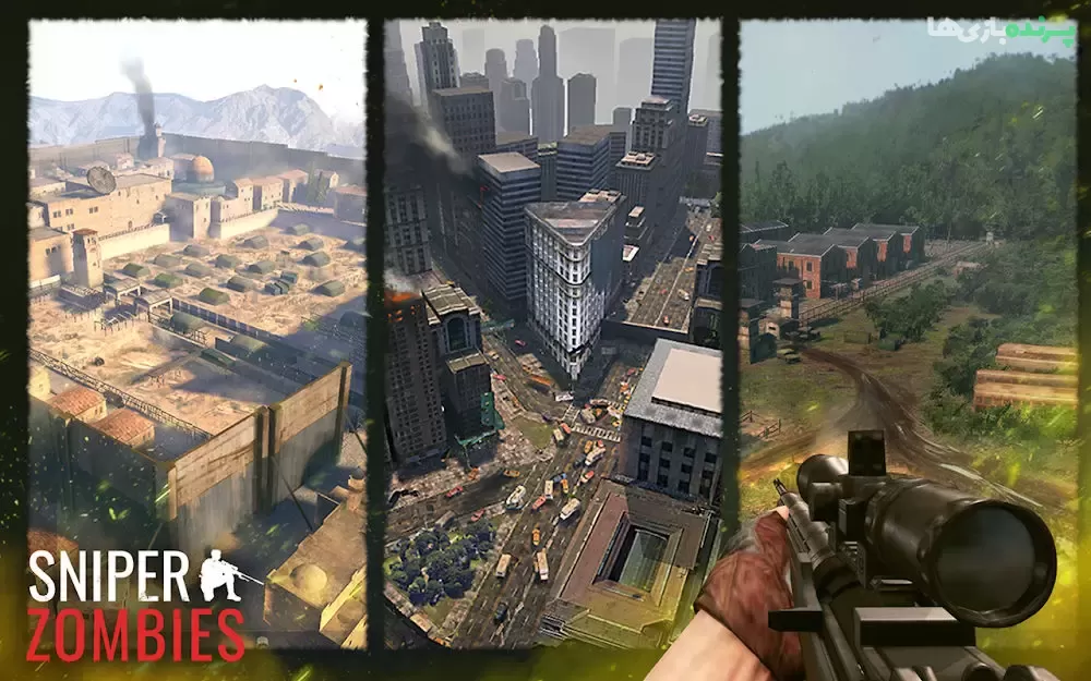 Sniper Zombies 1.60.8 – دانلود بازی اکشن تک‌تیرانداز زامبی ها اندروید + مود 