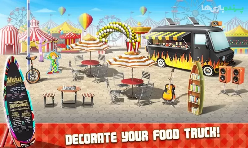 Food Truck Chef 8.39 – بازی سر آشپز و اغذیه فروشی سیار اندروید + مود